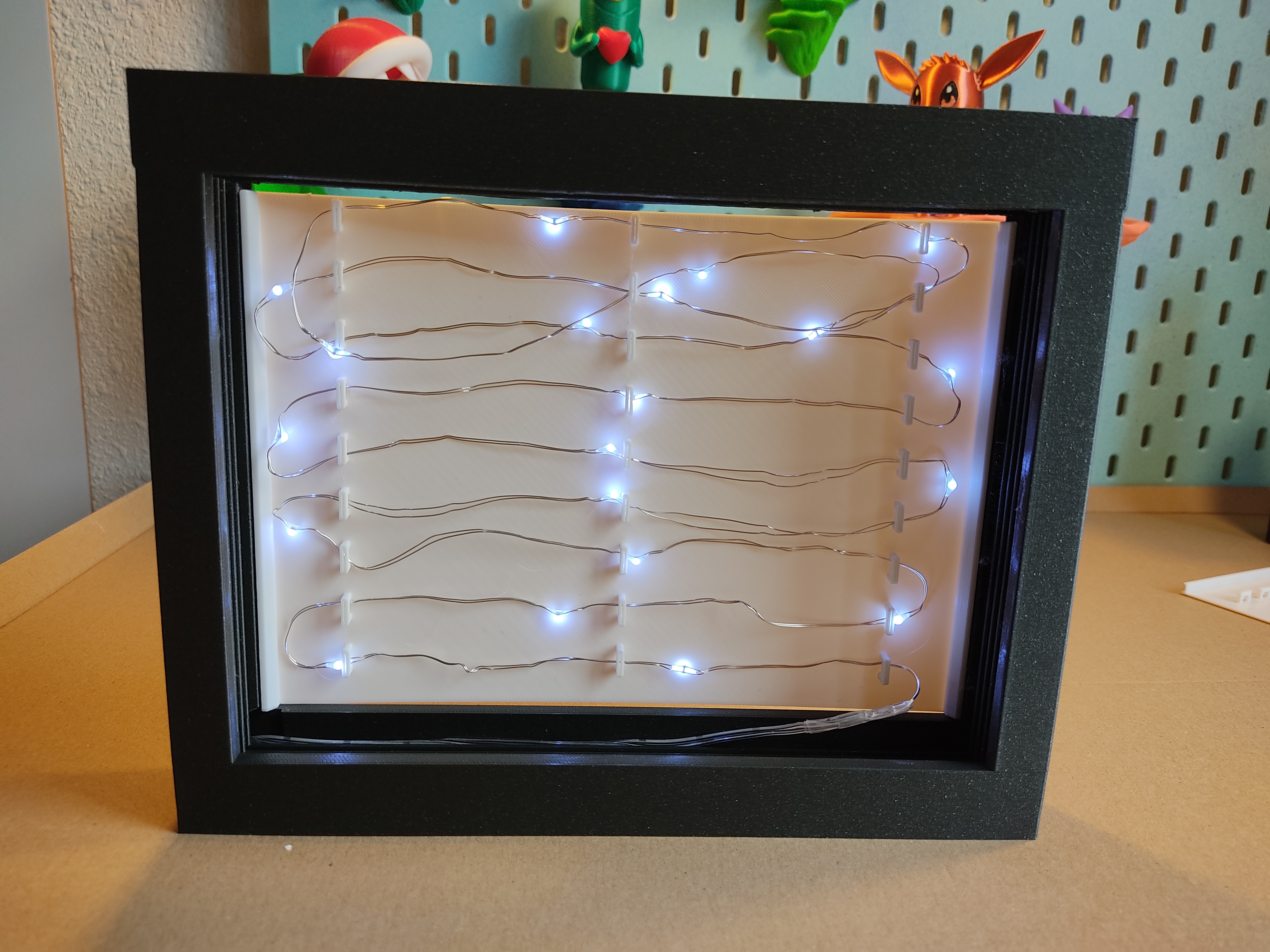 Box with LIGHTS - one piece version