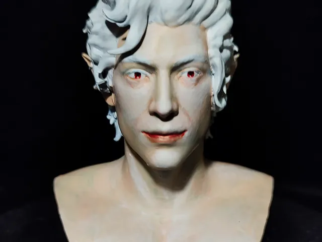 Astarion Baldur's gate 3 BUST STL FILE | 3d PRINT FILE for the FANDOM