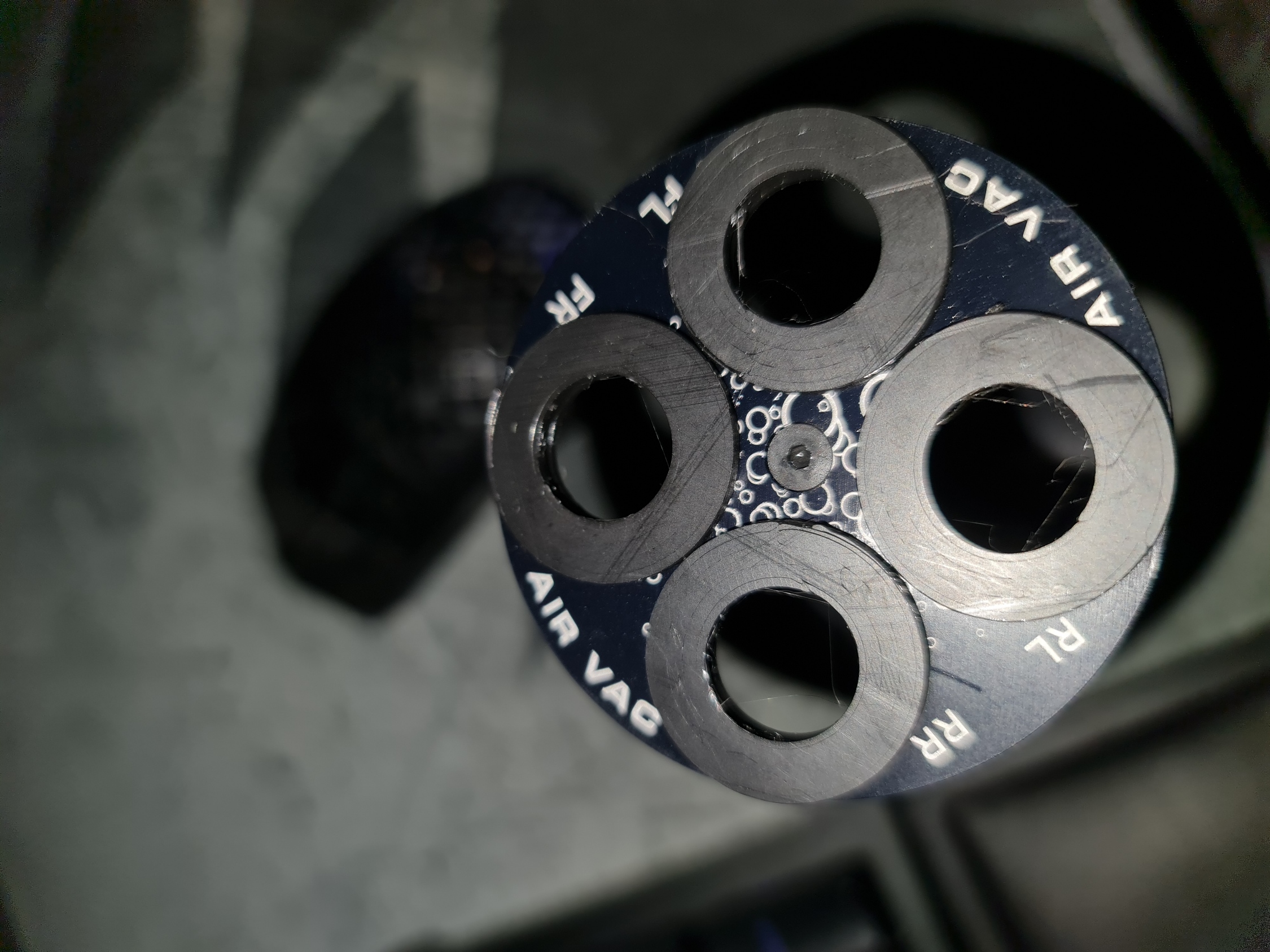 Hudy Air Vac onroad shock adapter