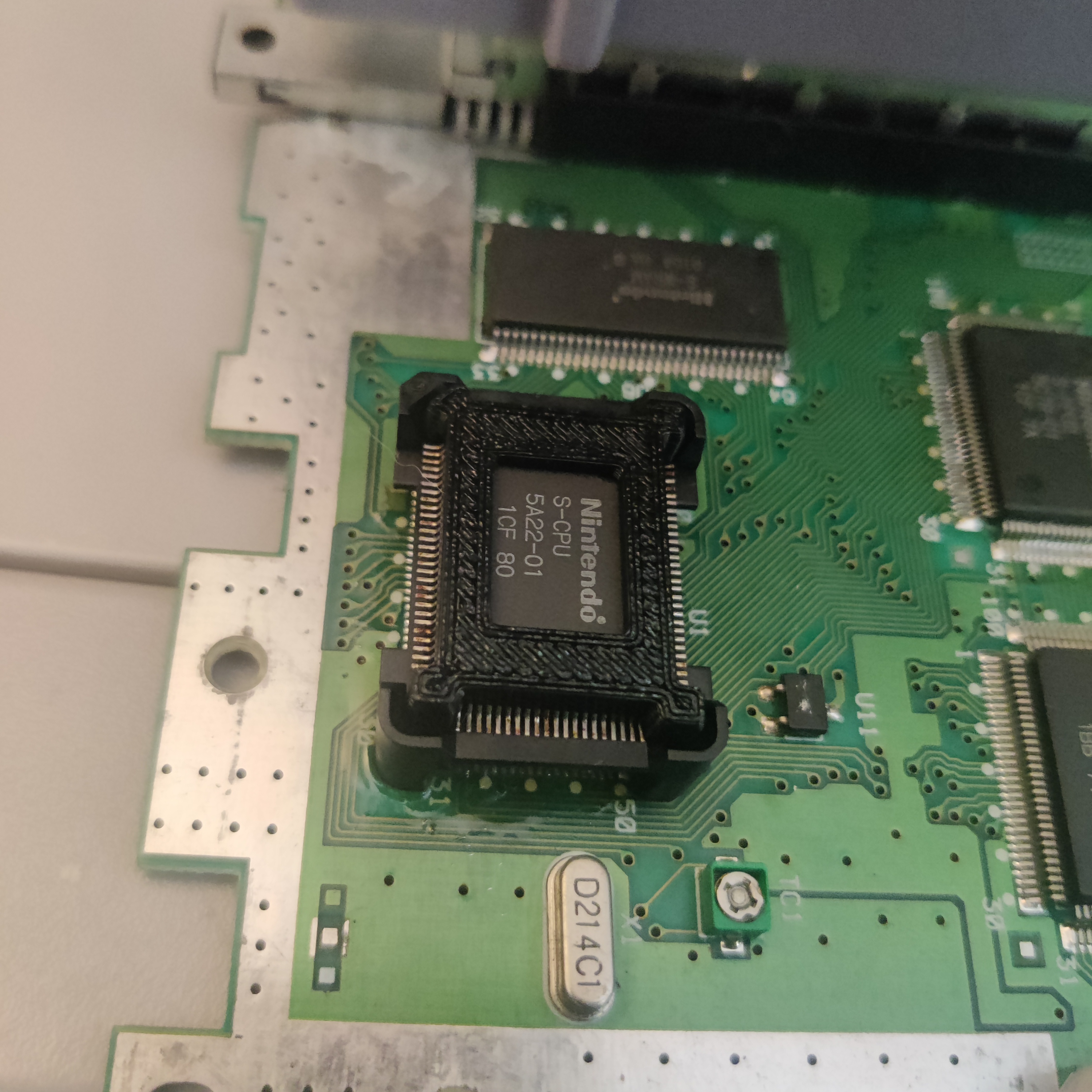 SNES CPU/PPU Adapter for Altera PL-SKT/Q100 Development Socket