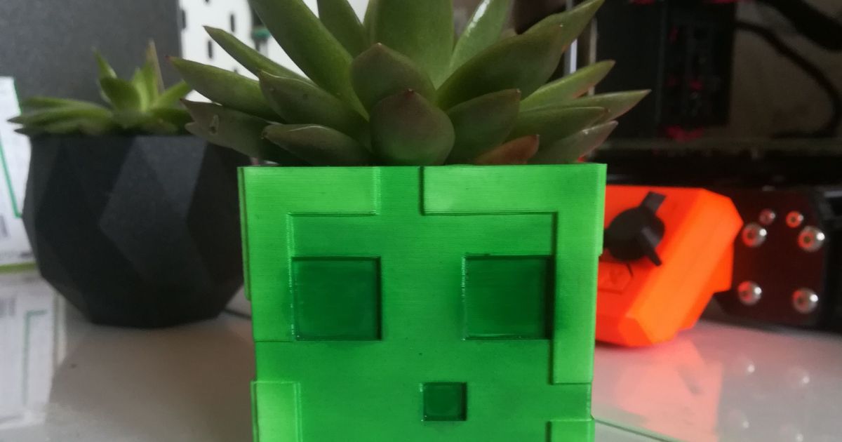 STL file MINECRAFT SLIME 🦸・Model to download and 3D print・Cults