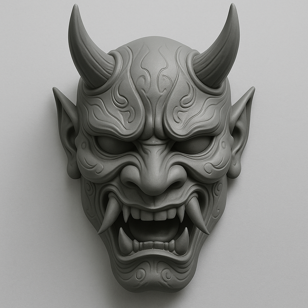 Anime Demon Mask