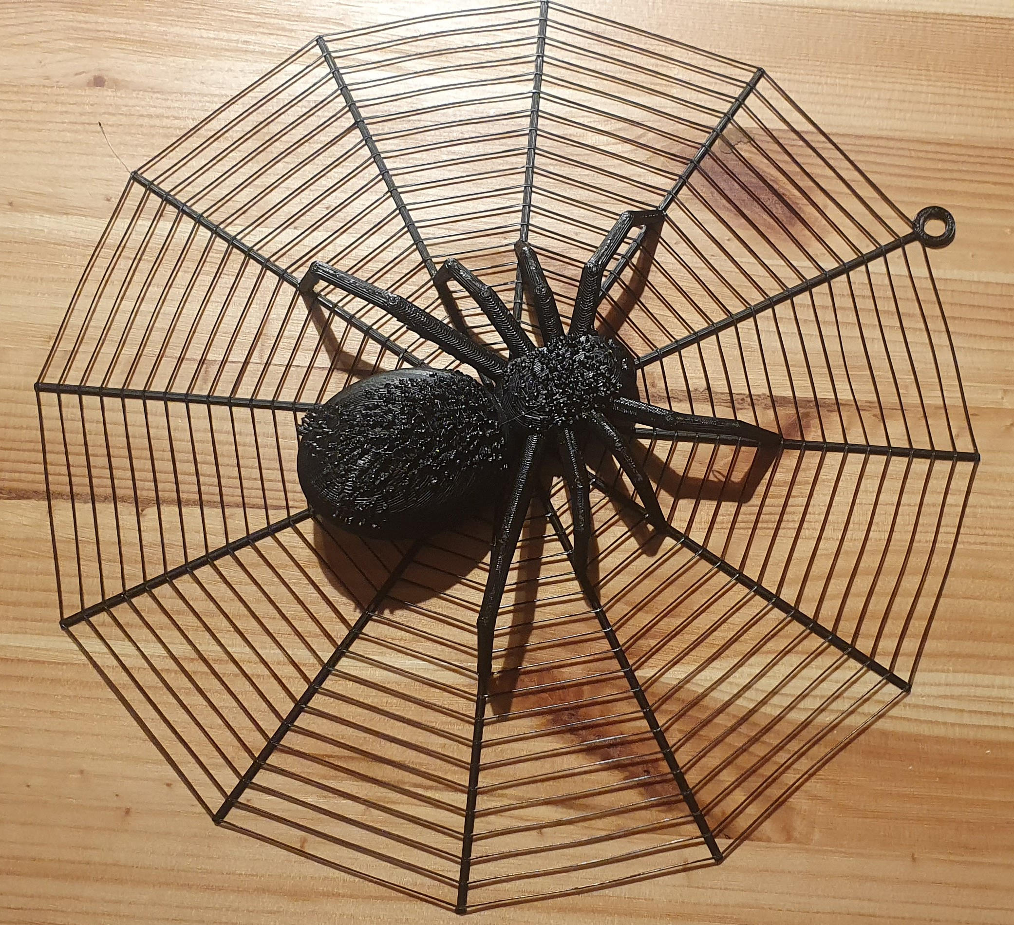 Spider in net by kivinen | Download free STL model | Printables.com
