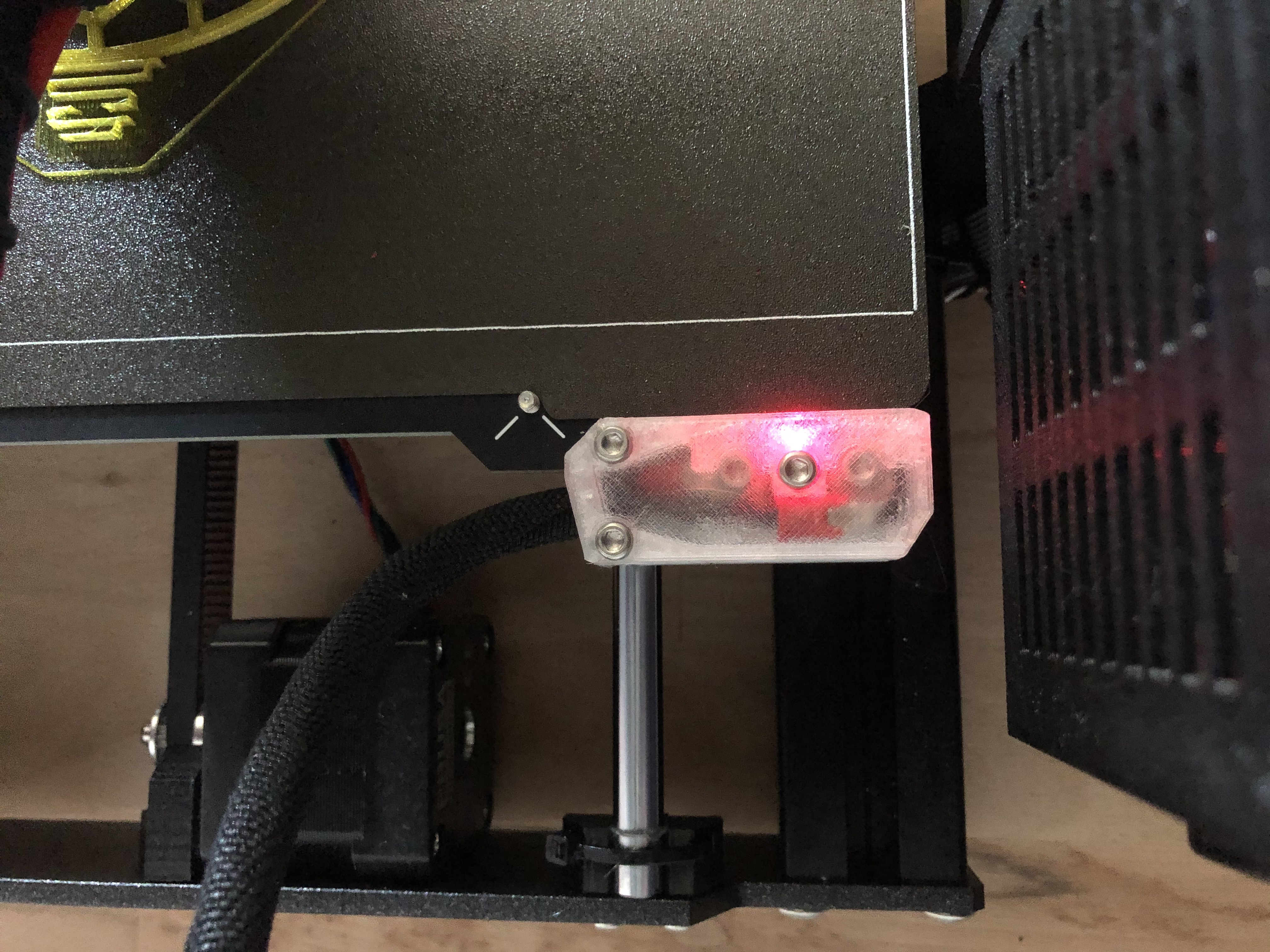 Heatbed terminal cover 90deg NO SOLDERING MK52