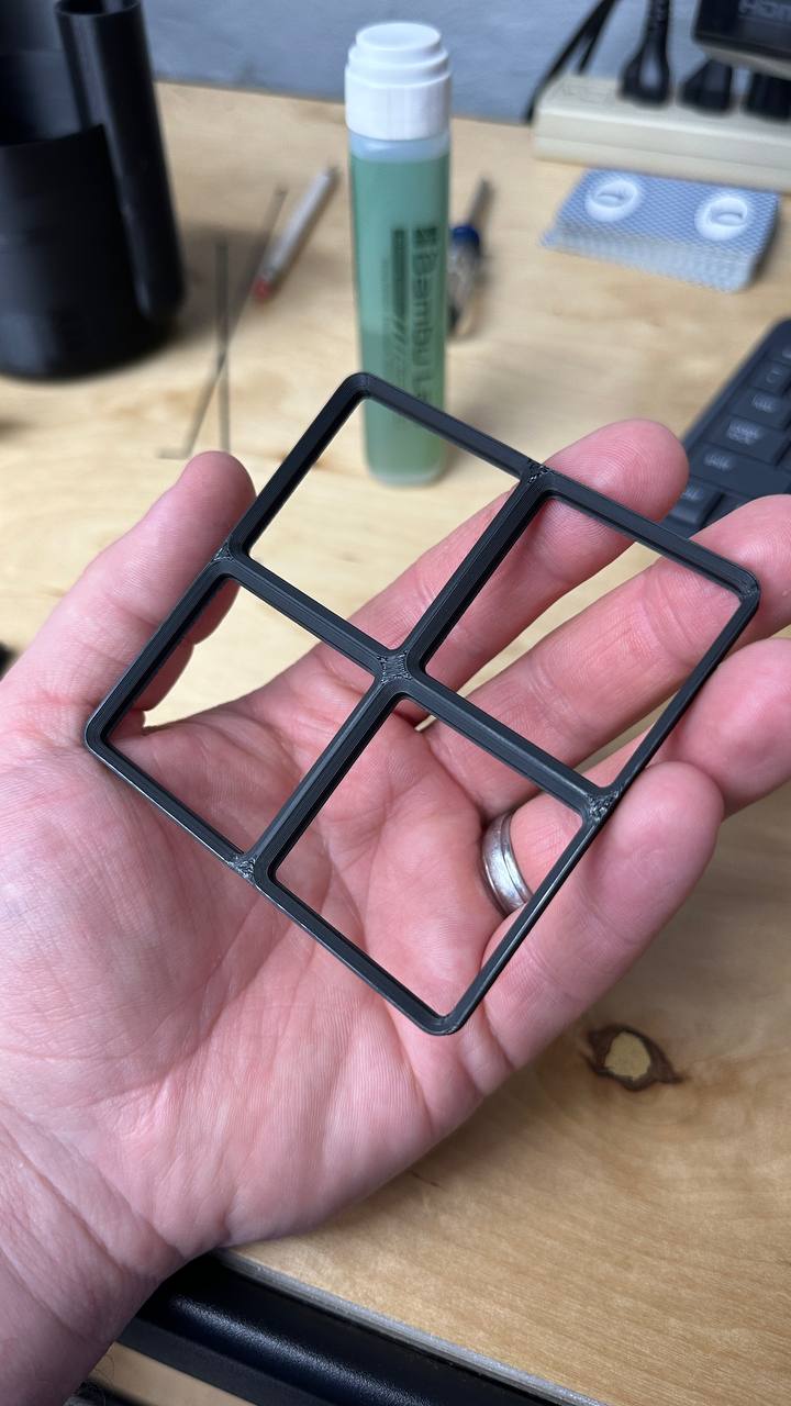 Miniatura 3 do modelo 3D EXTREMELY LIGHT Gridfinity Baseplate (Parametric)