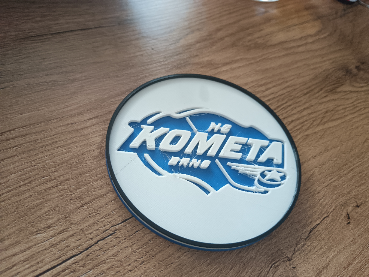 HC KOMETA BRNO - podtácek, obrázek na zeď