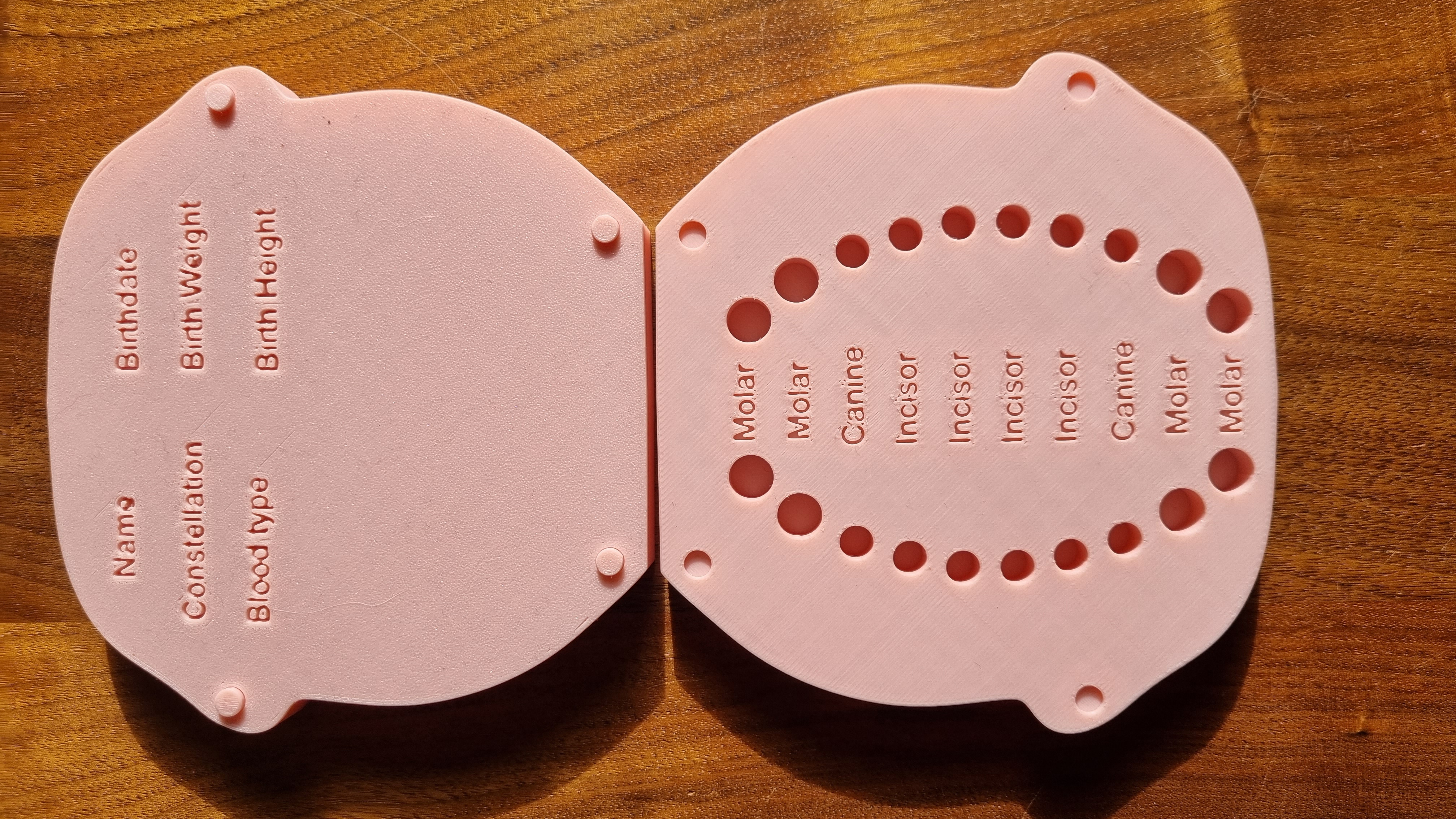 Childs tooth box
