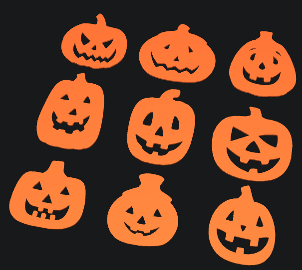 Halloween pumpkins