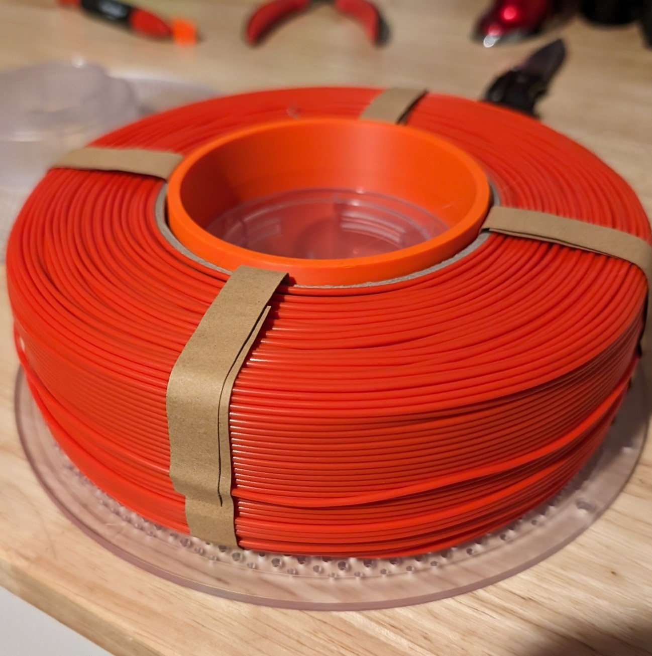 Inland Filament Refill Spacer for Bambu Refill Spool