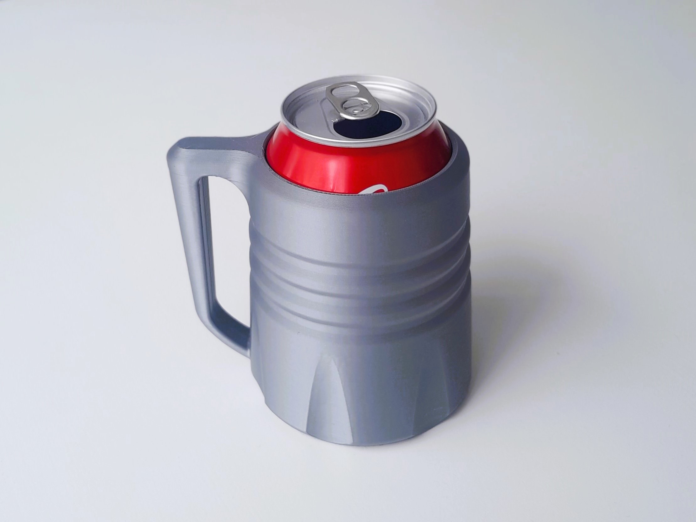 Can Holder or Mugger. Works for pencils too! by 3D Printing Dude