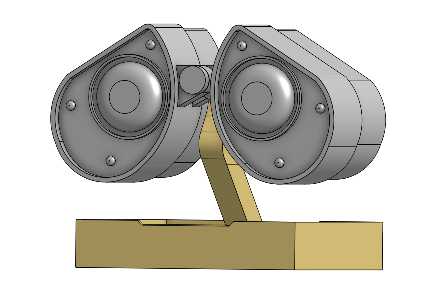 Wall-E eyes with stand