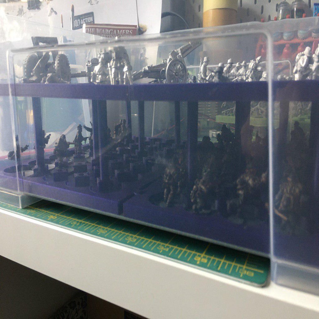 Miniature Figures Storage Tray fits SAMLA box stackable by ThaliaFP