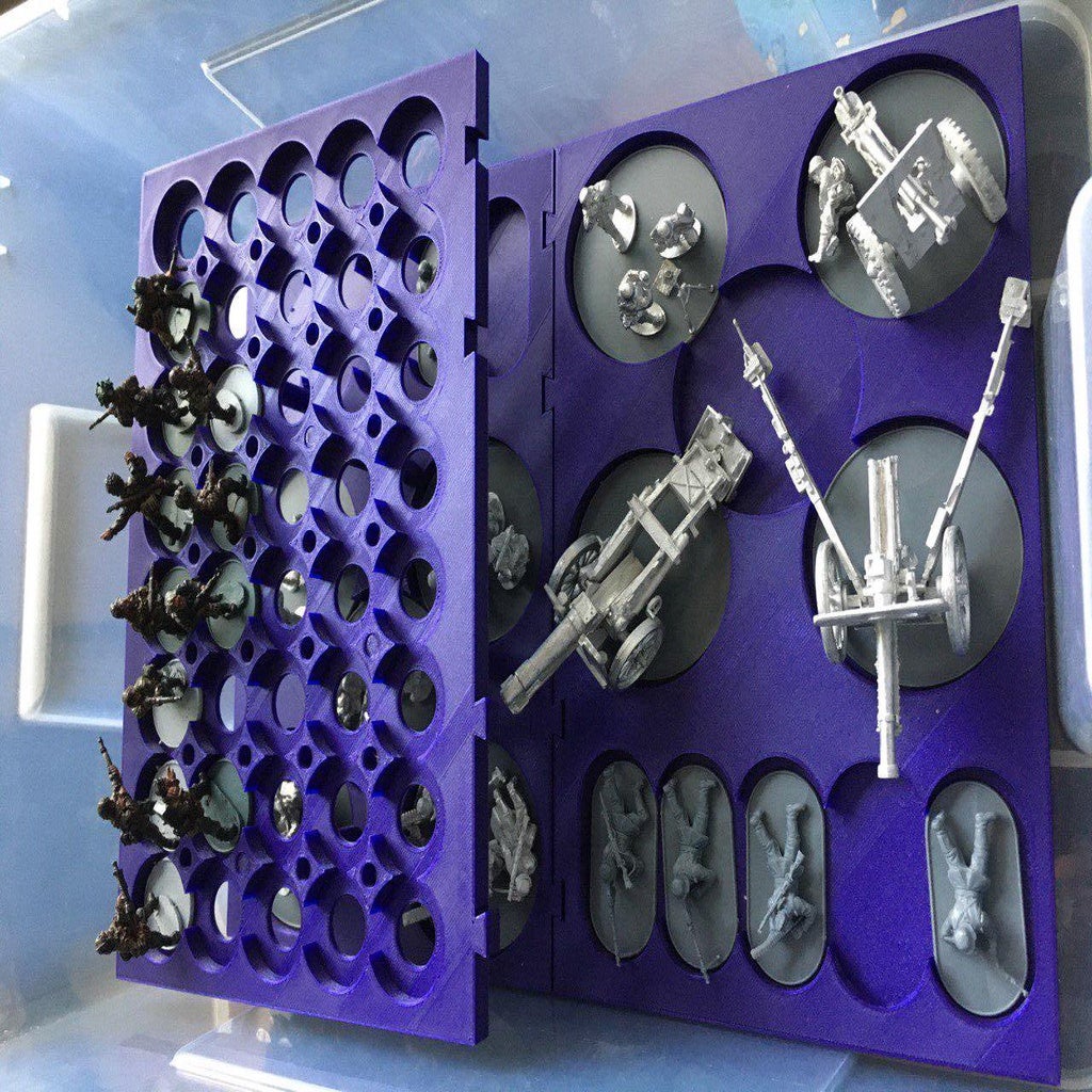 Miniature Figures Storage Tray fits SAMLA box stackable by ThaliaFP