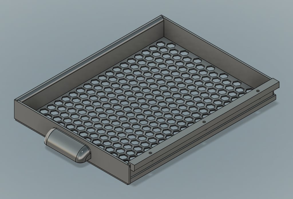 Improved Modular under desk drawer