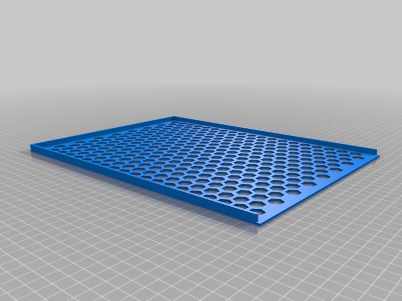 Miniatura 3 do modelo 3D Improved Modular under desk drawer