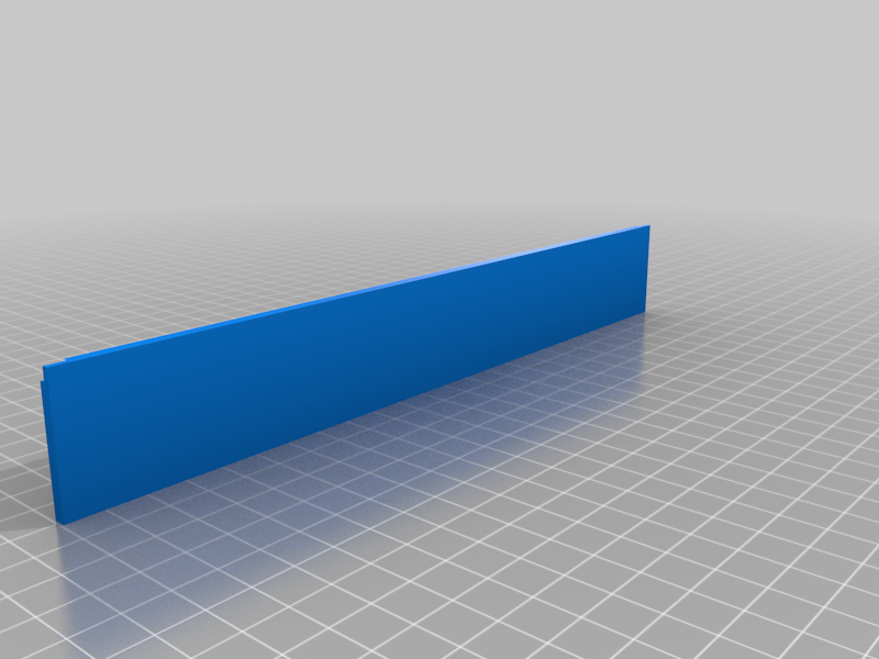 Miniatura 6 do modelo 3D Improved Modular under desk drawer
