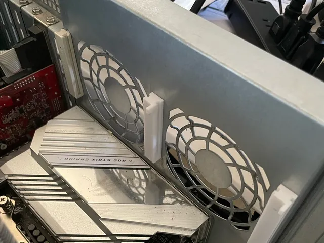 Supermicro SC846 Rear Fan Bracket - Right Tab