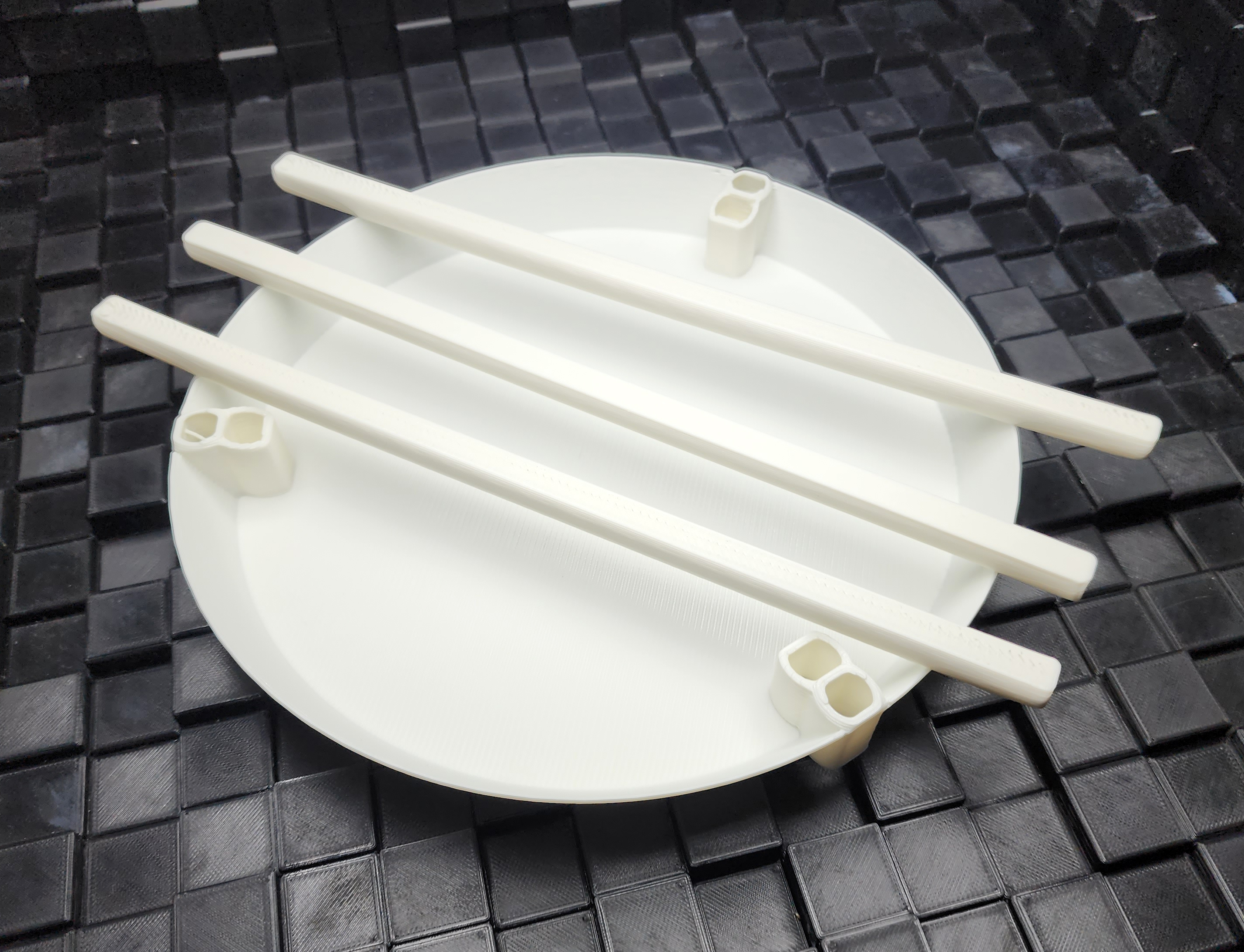 Miniatura 8 do modelo 3D Stacking Tripod Tower Shelf