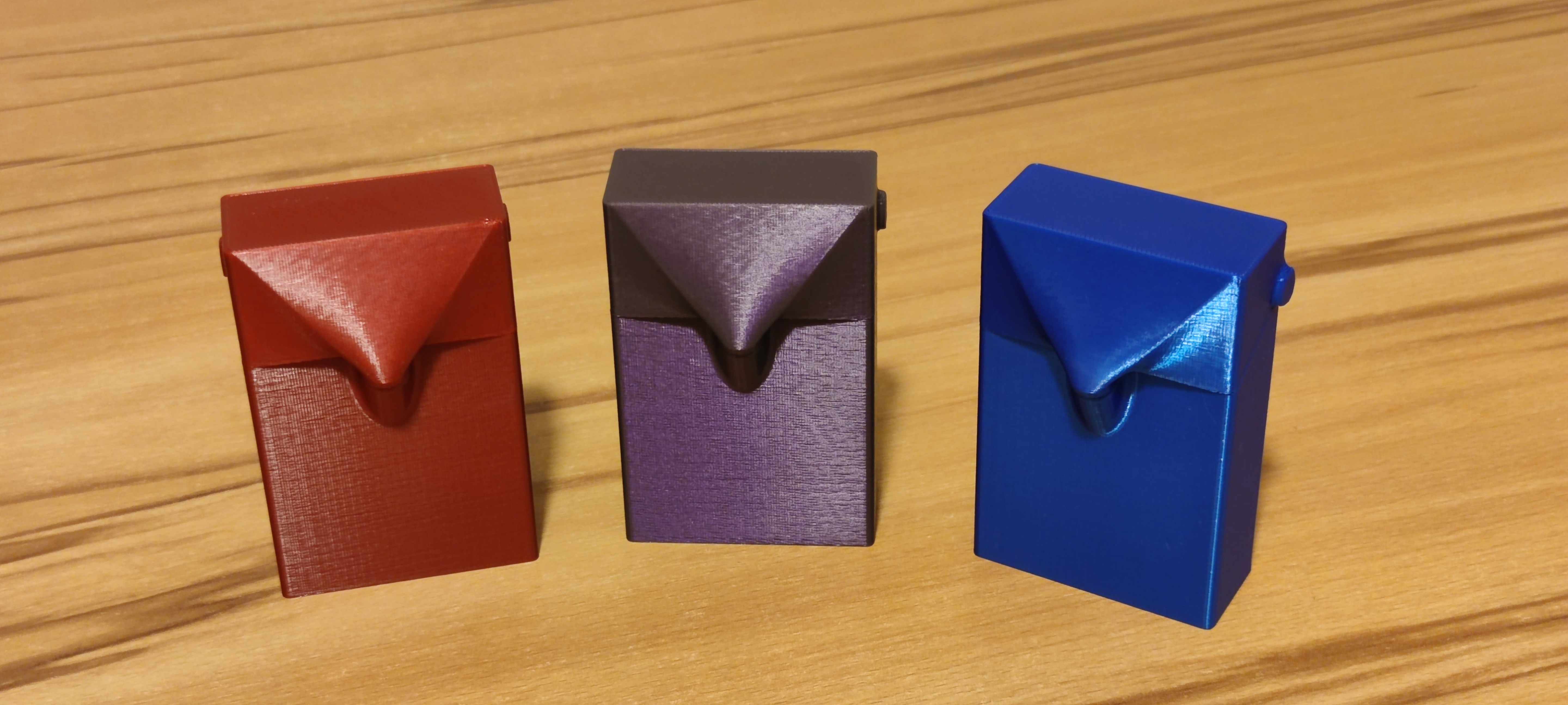 A box for a paper cigarette box