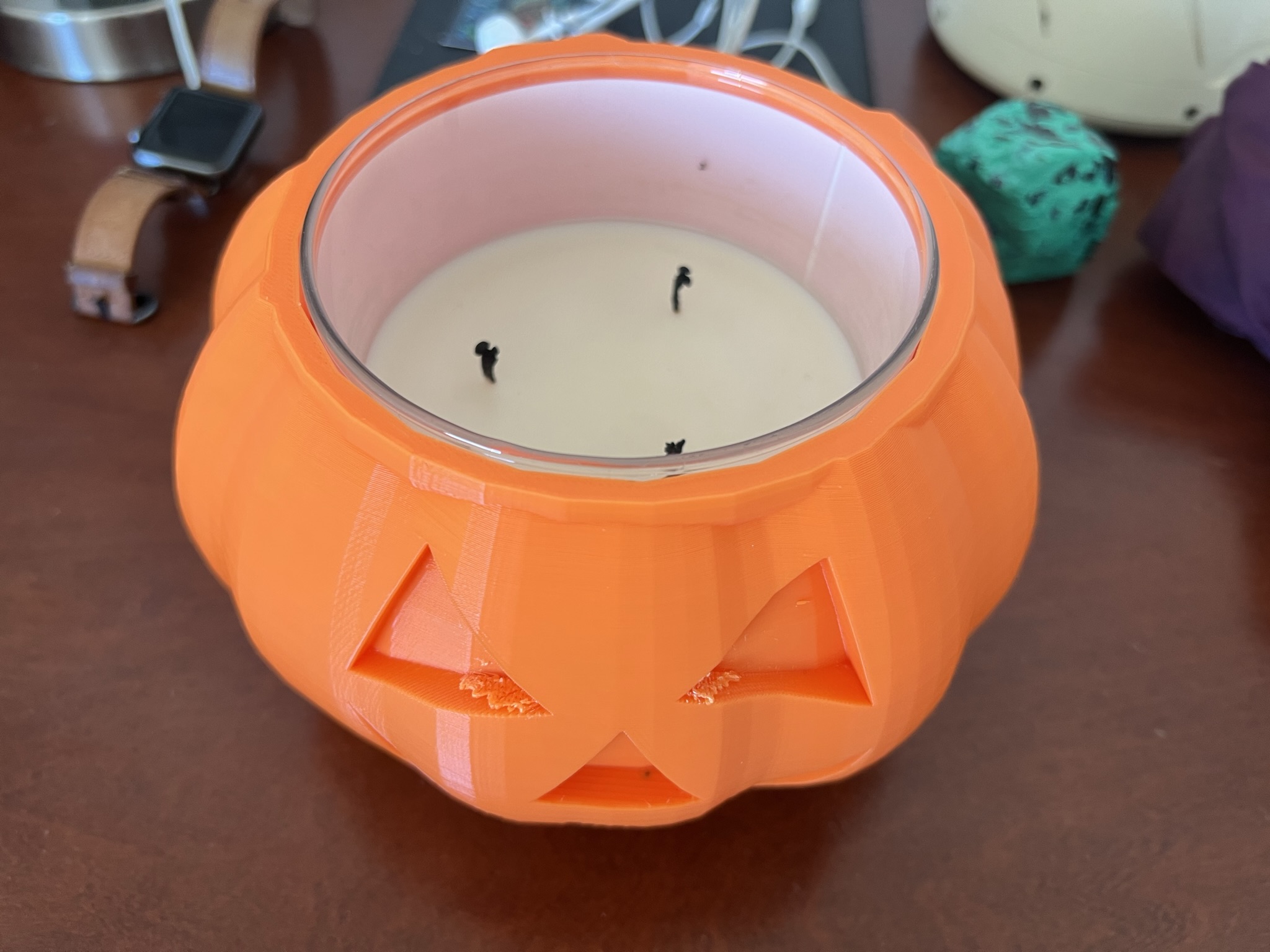 Jack O Lantern Candle Holder by SubtleSorcery Download free STL model