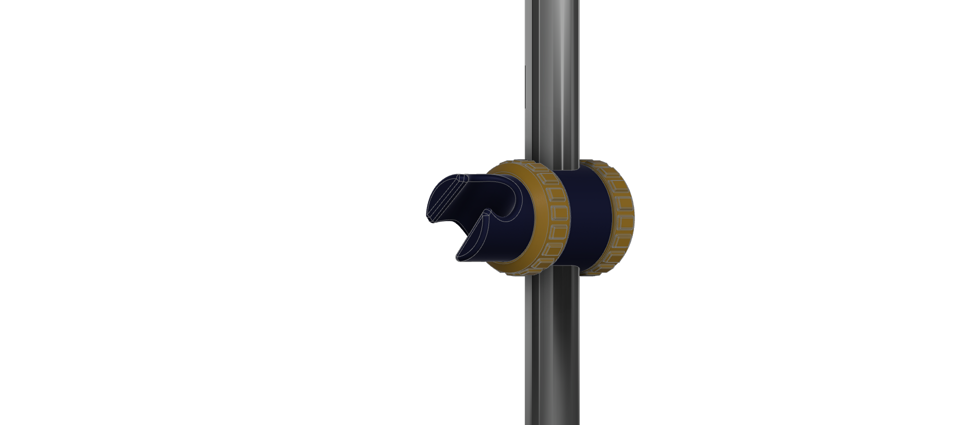 Showerhead holder for 24mm rail
