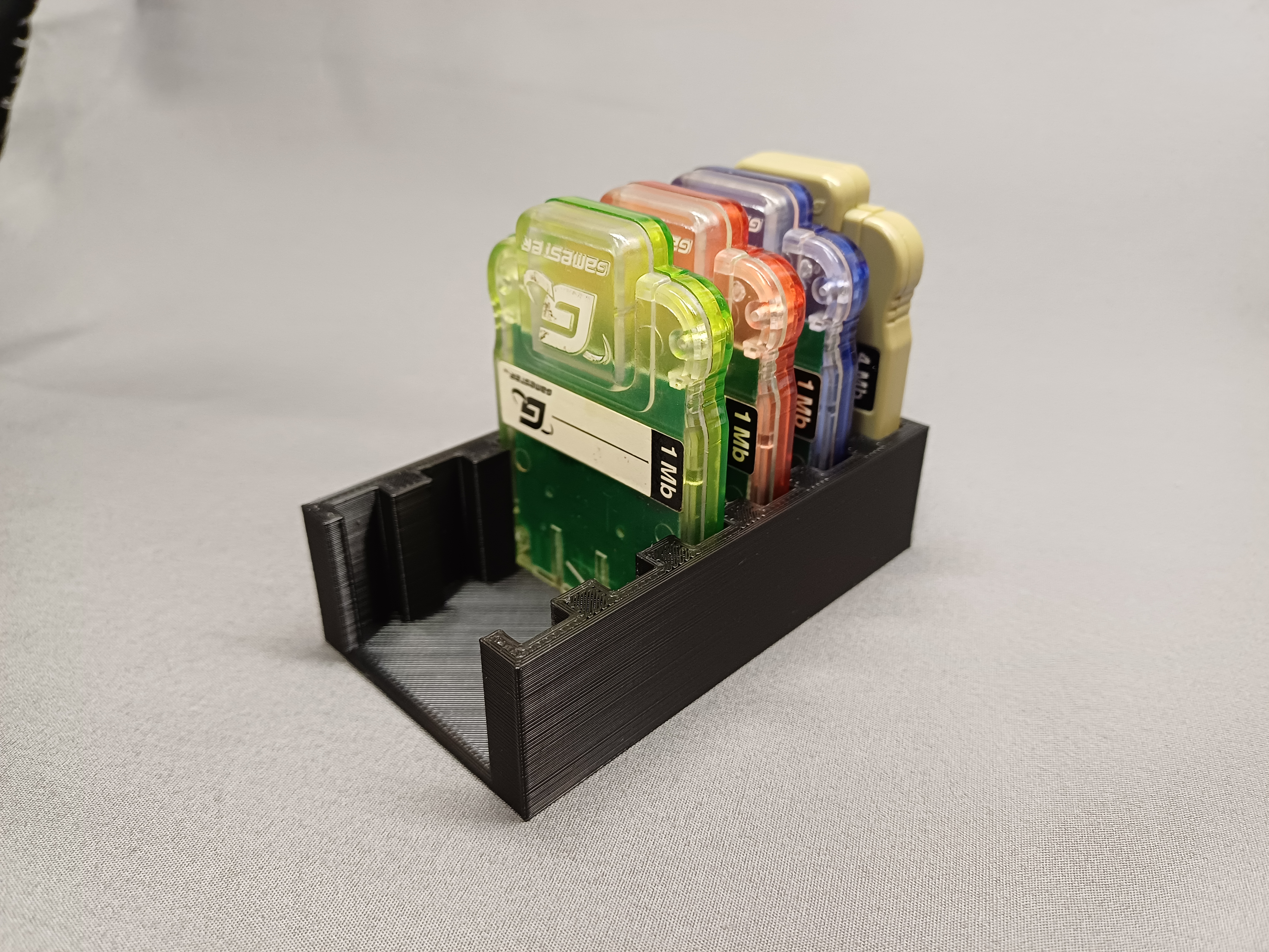 Playstation memory card holder v3   6 or 10 Slot