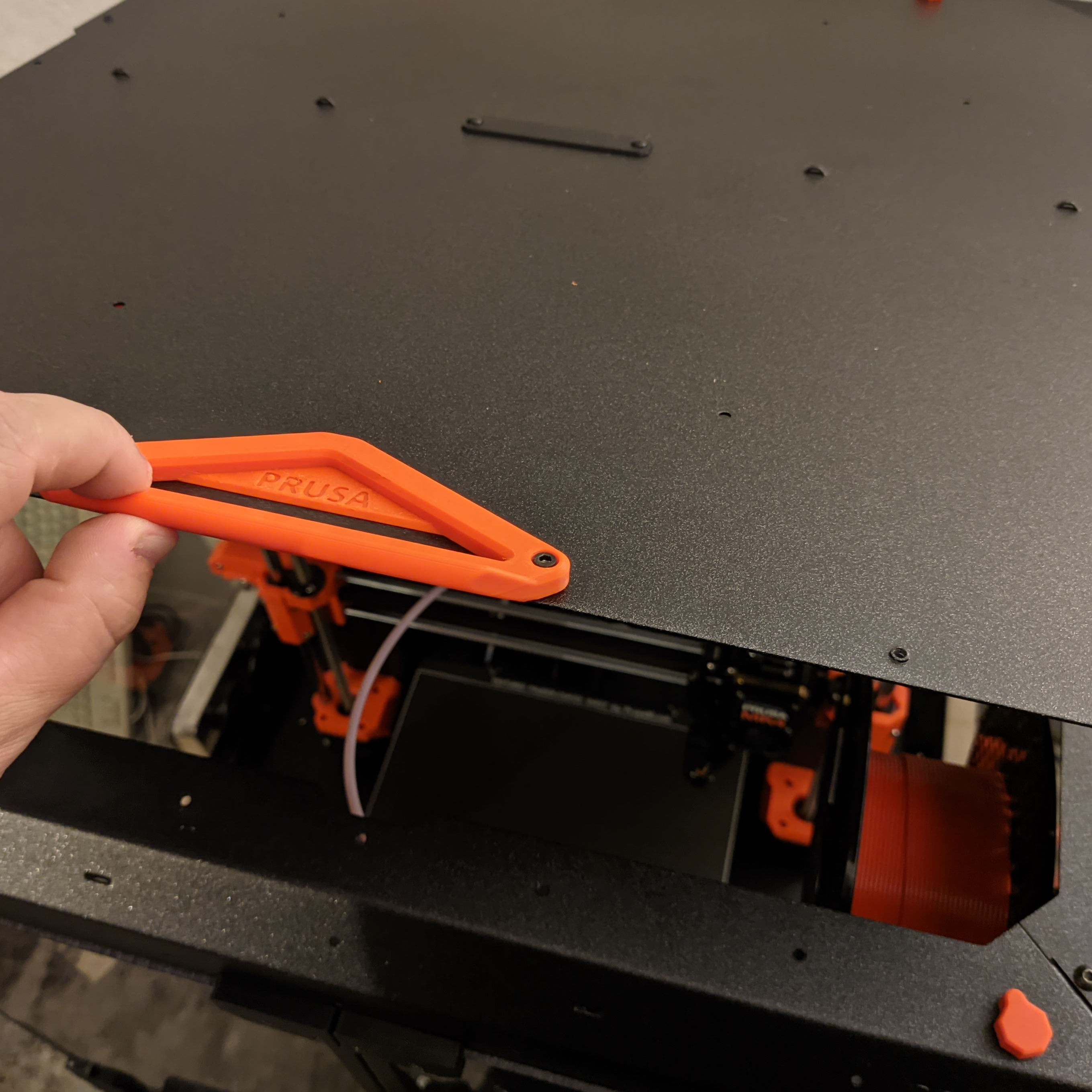 Lid Handle for Original Prusa Enclosure by buchnema Download free STL