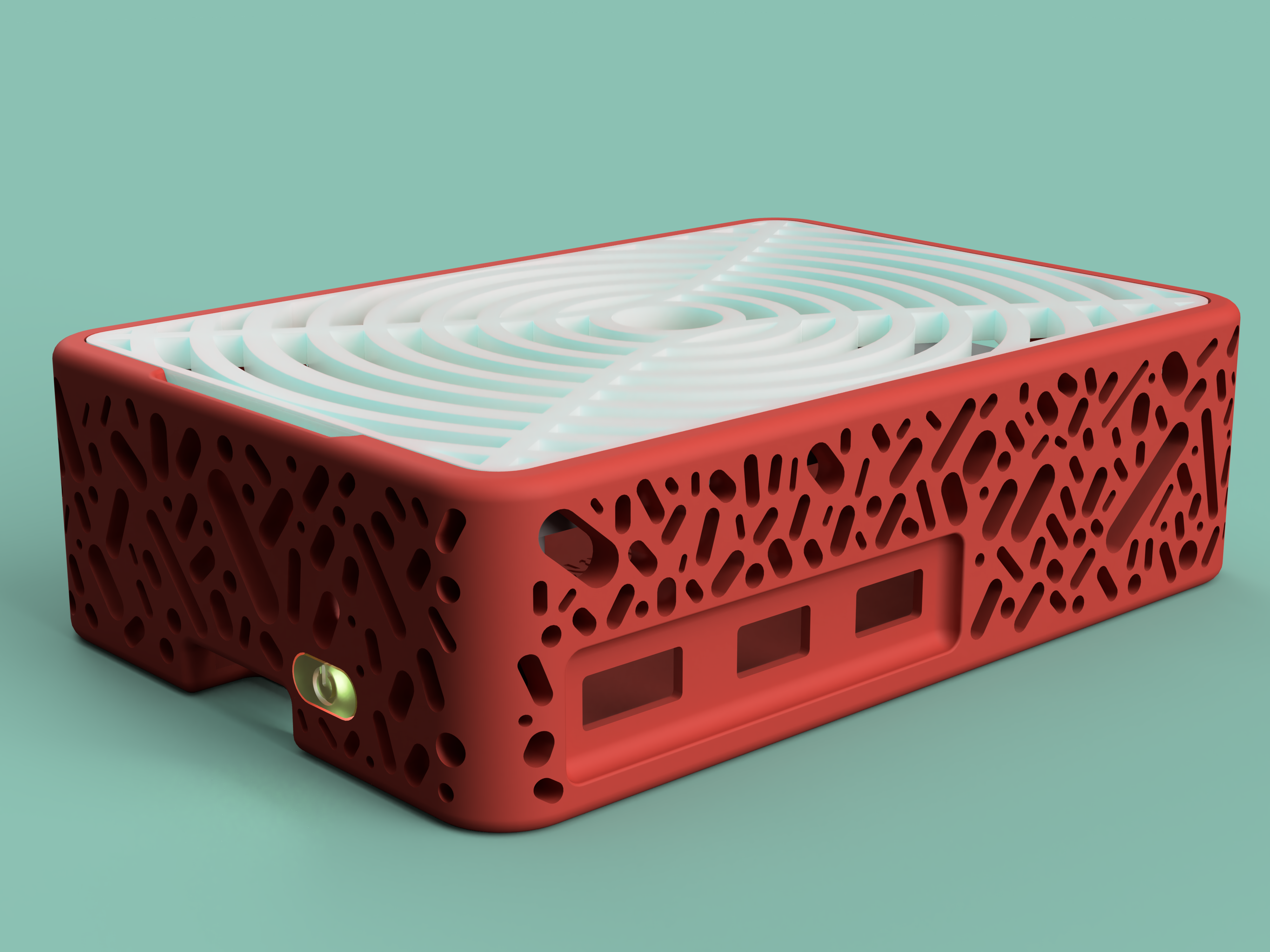 Raspberry Pi 5 Cases With Multicolor Logo by Adam L, Download free STL  model