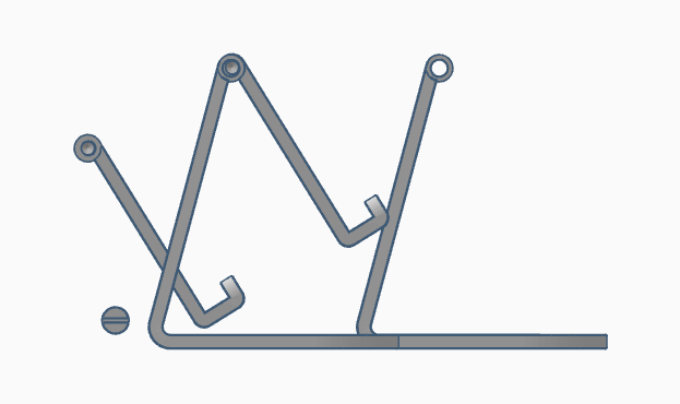 Miniatura 11 do modelo 3D iPadTablet stand with adjustable kit