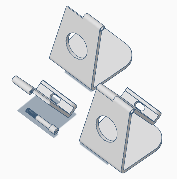 iPadTablet stand with adjustable kit