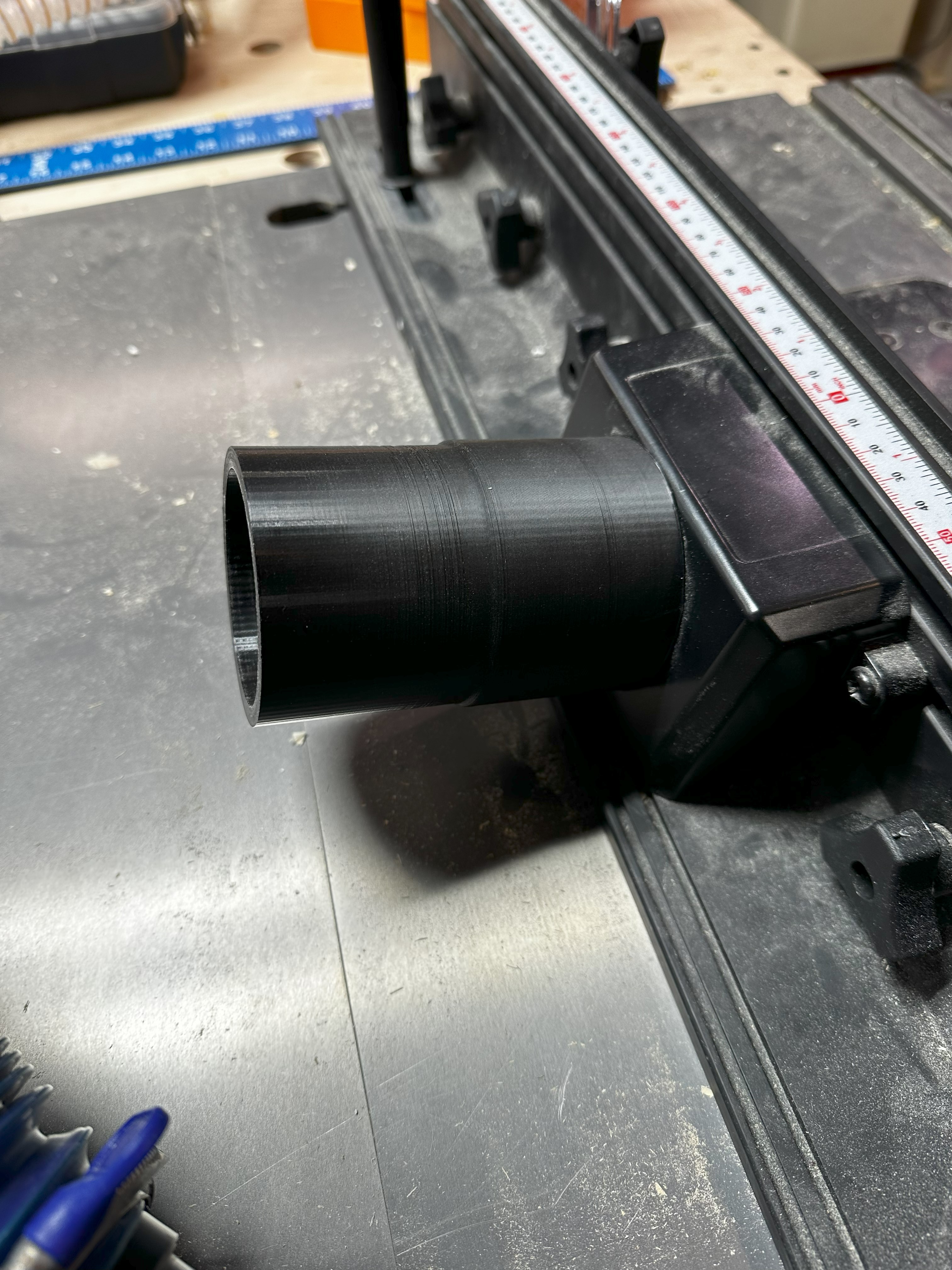 Sawstop Router Fence Dust Collection by Brad Howell Download free STL