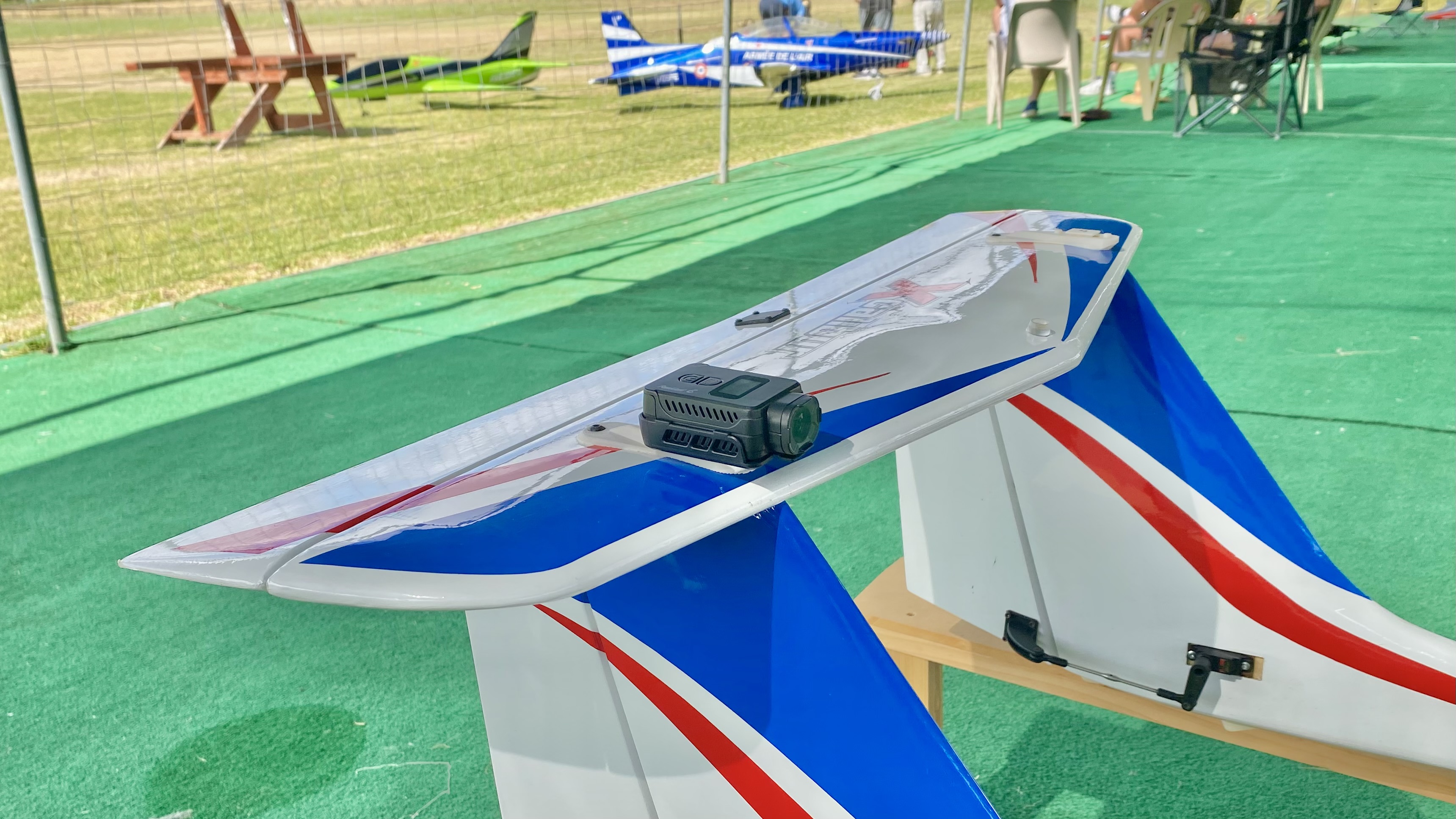Runcam6 mount for Xcalibur turbine RC jet