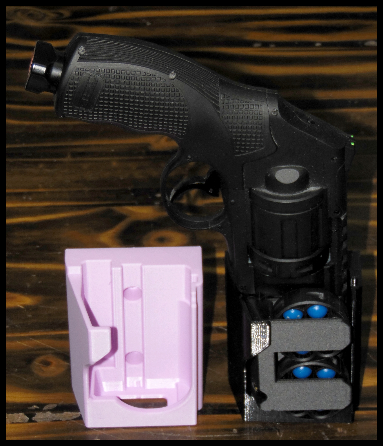 HDR50 bracket with double barrel.