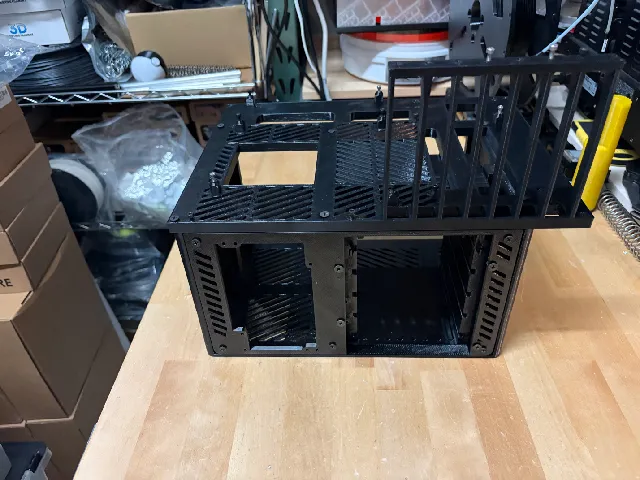 MIATX Open Bench With 5 Hard Drive Bays