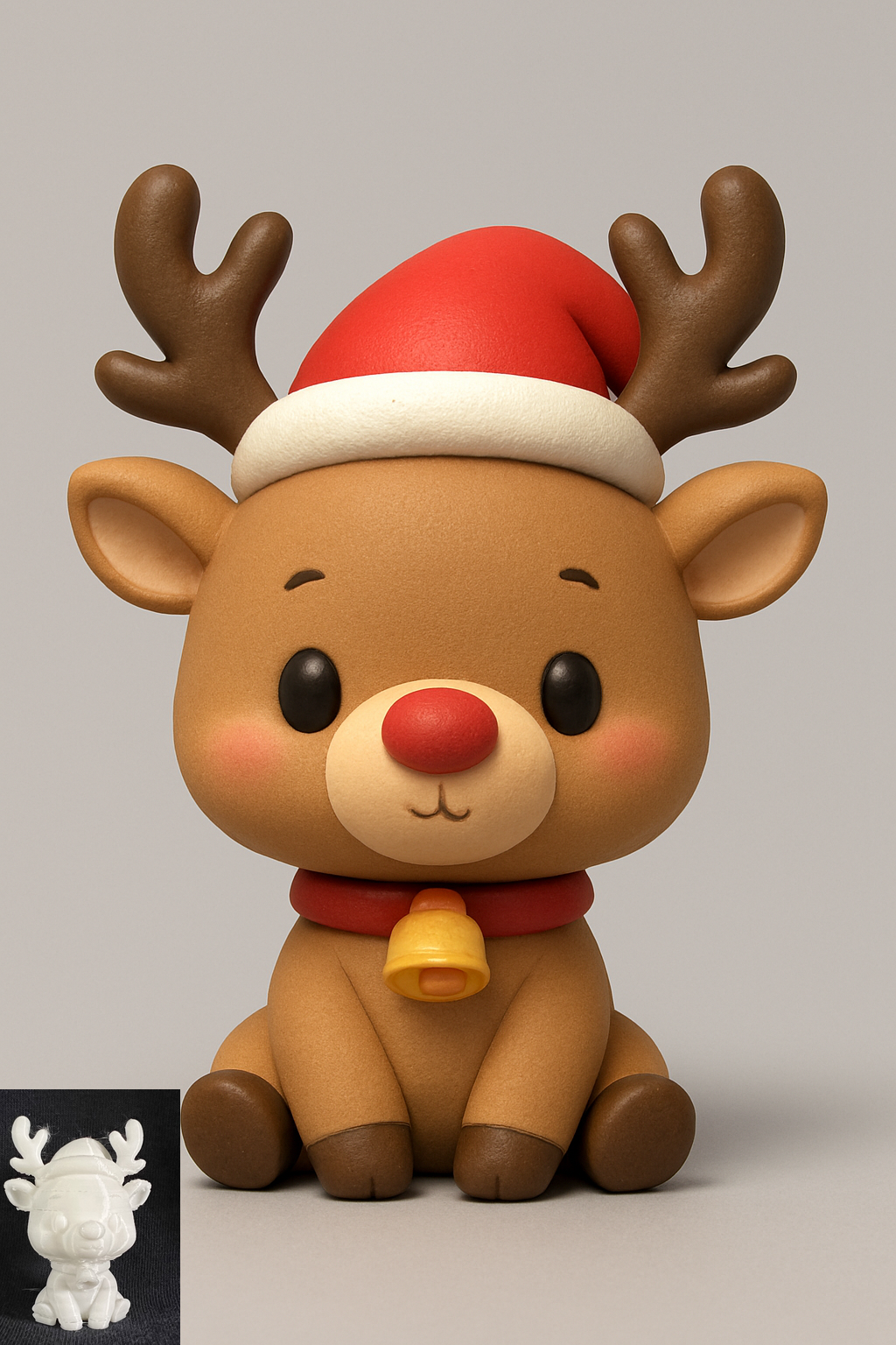 Christmas Chibi Reindeer