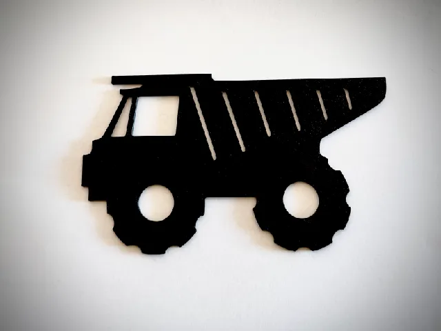 Dump Truck Wall Art