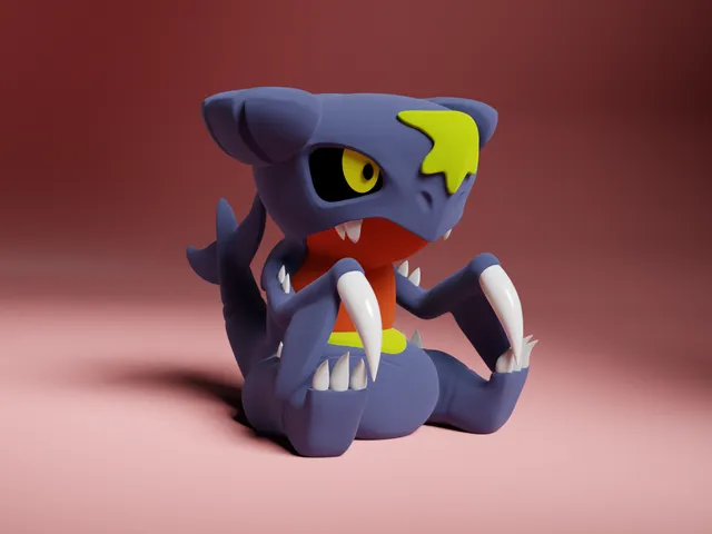 Garchomp Chibi Collectible - Pokemon