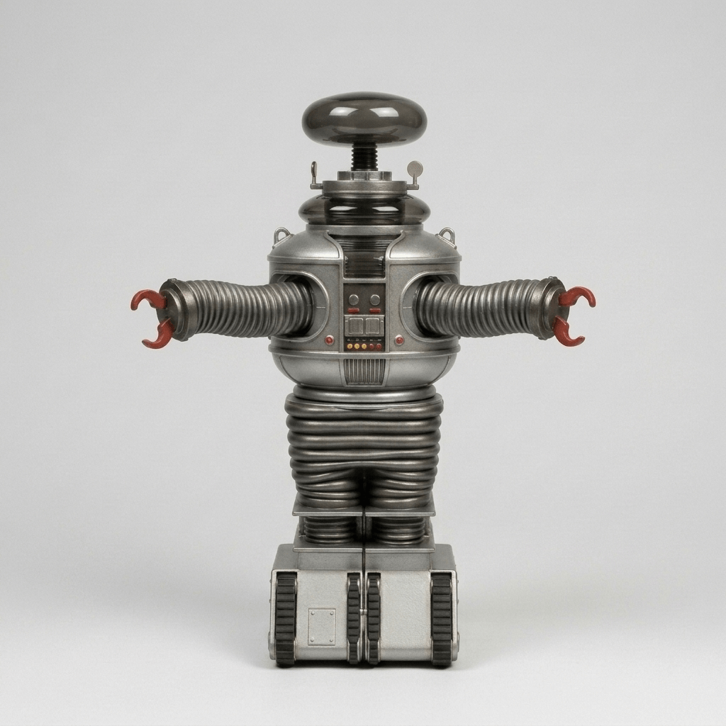 Lost in Space - Robot - "Danger Will Robinson!" - 1965 - 2 VERSIONS