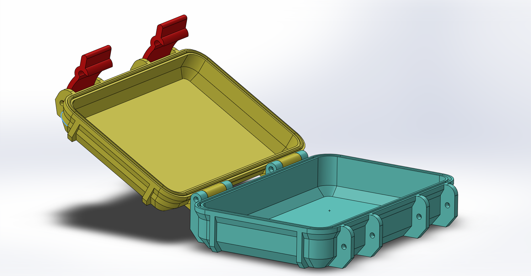 Tool box Parametric - Solidworks full custom — miniatura 3