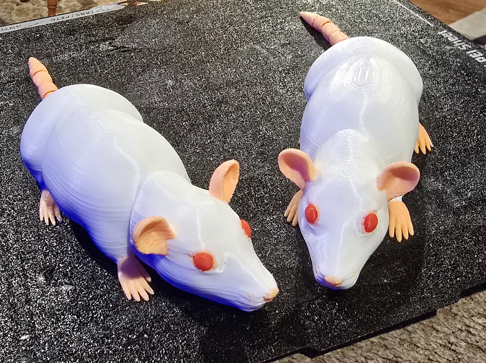 Articulated  realistic Rat toy