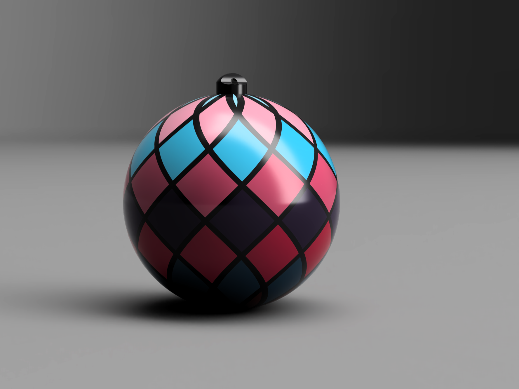 ColorMix Christmas Ball Ornament