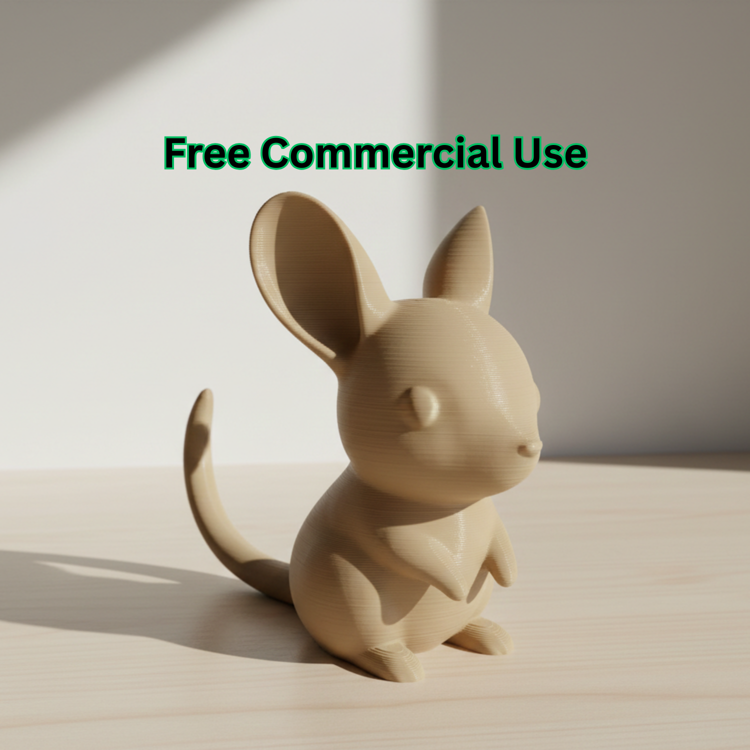 Cute Jerboa Figure