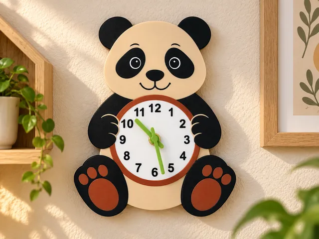Panda Clock