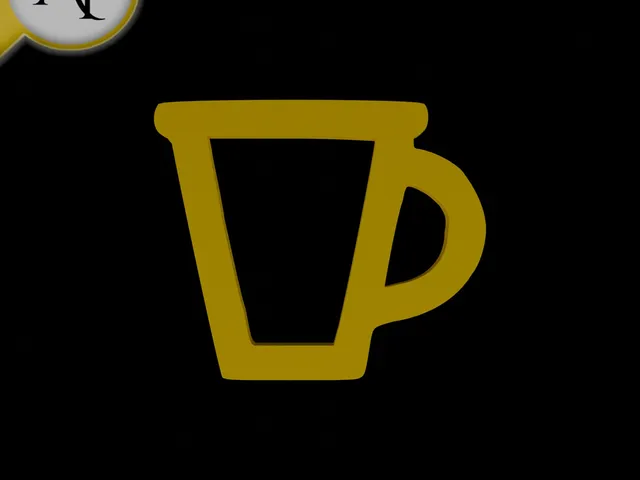 Simple Coffee Cup Symbol - 2D Art