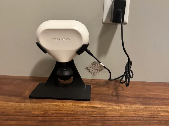 Therastand with charging hole