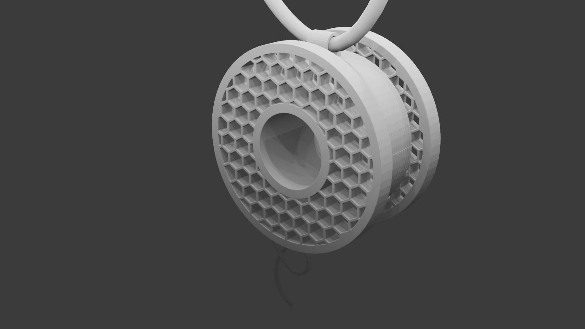 Filament Spool Christmas Ornament