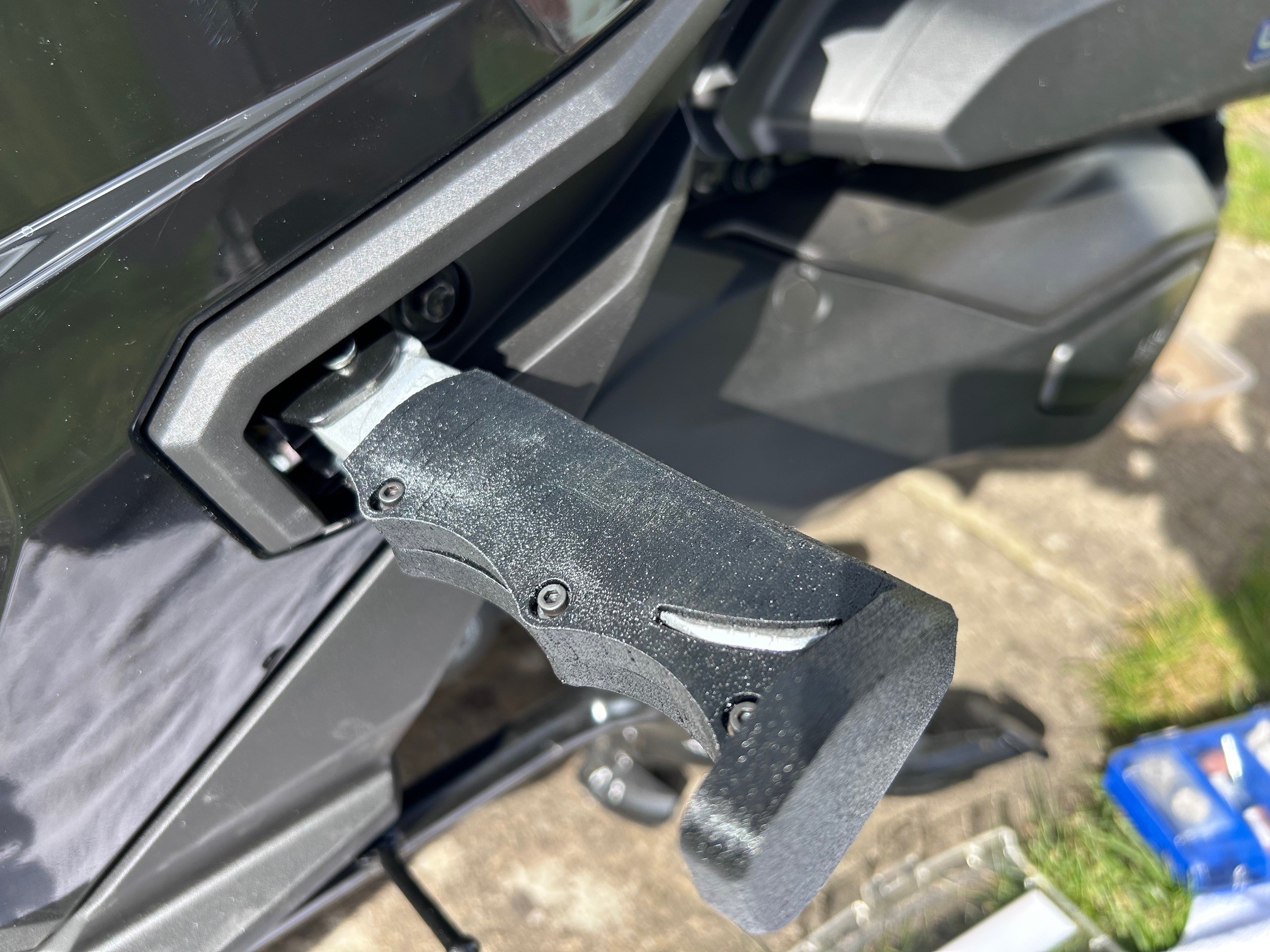 ADV Pillion Peg End Stops