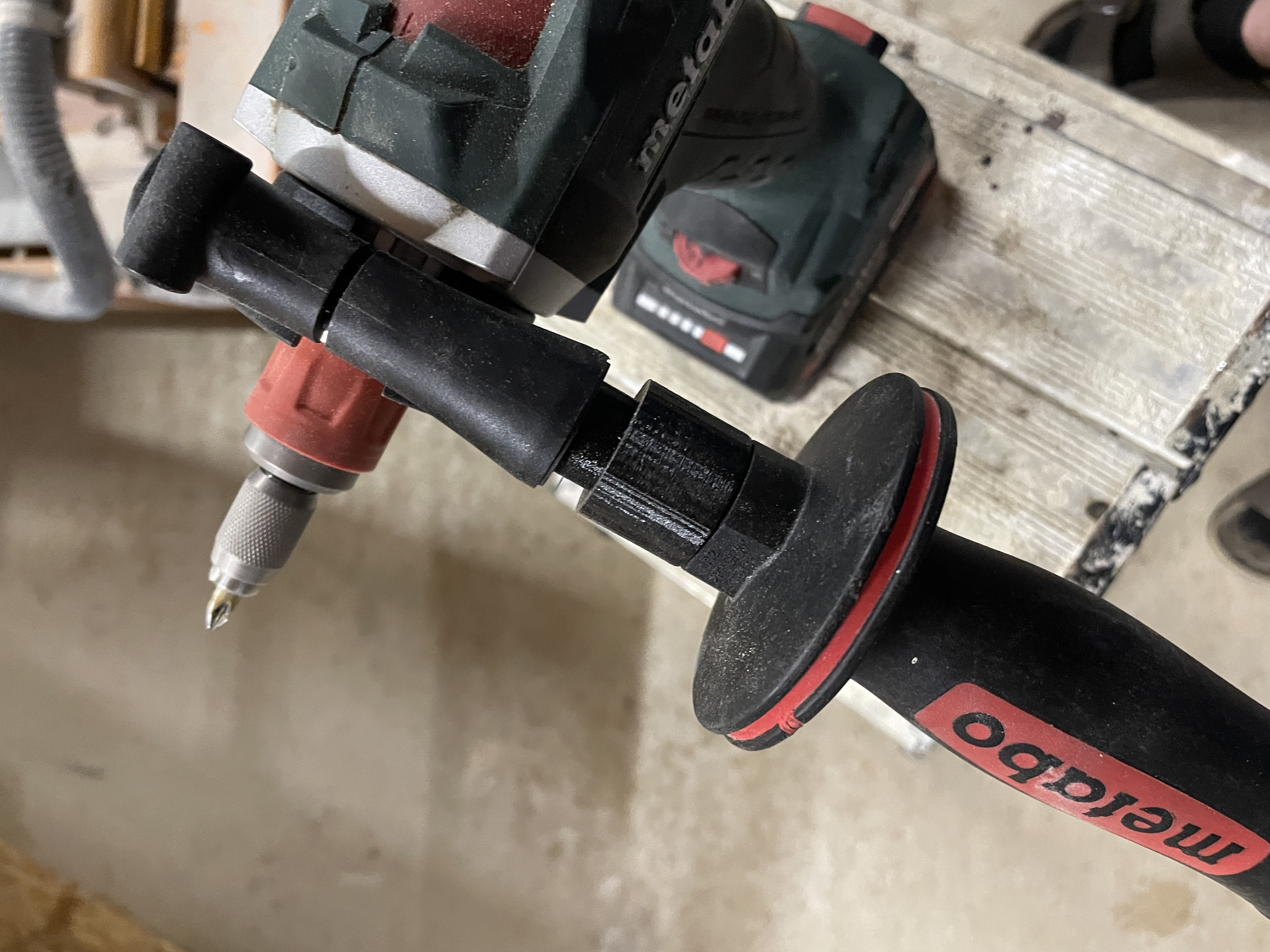 Metabo cordless drill LTX 3 BL handle extension