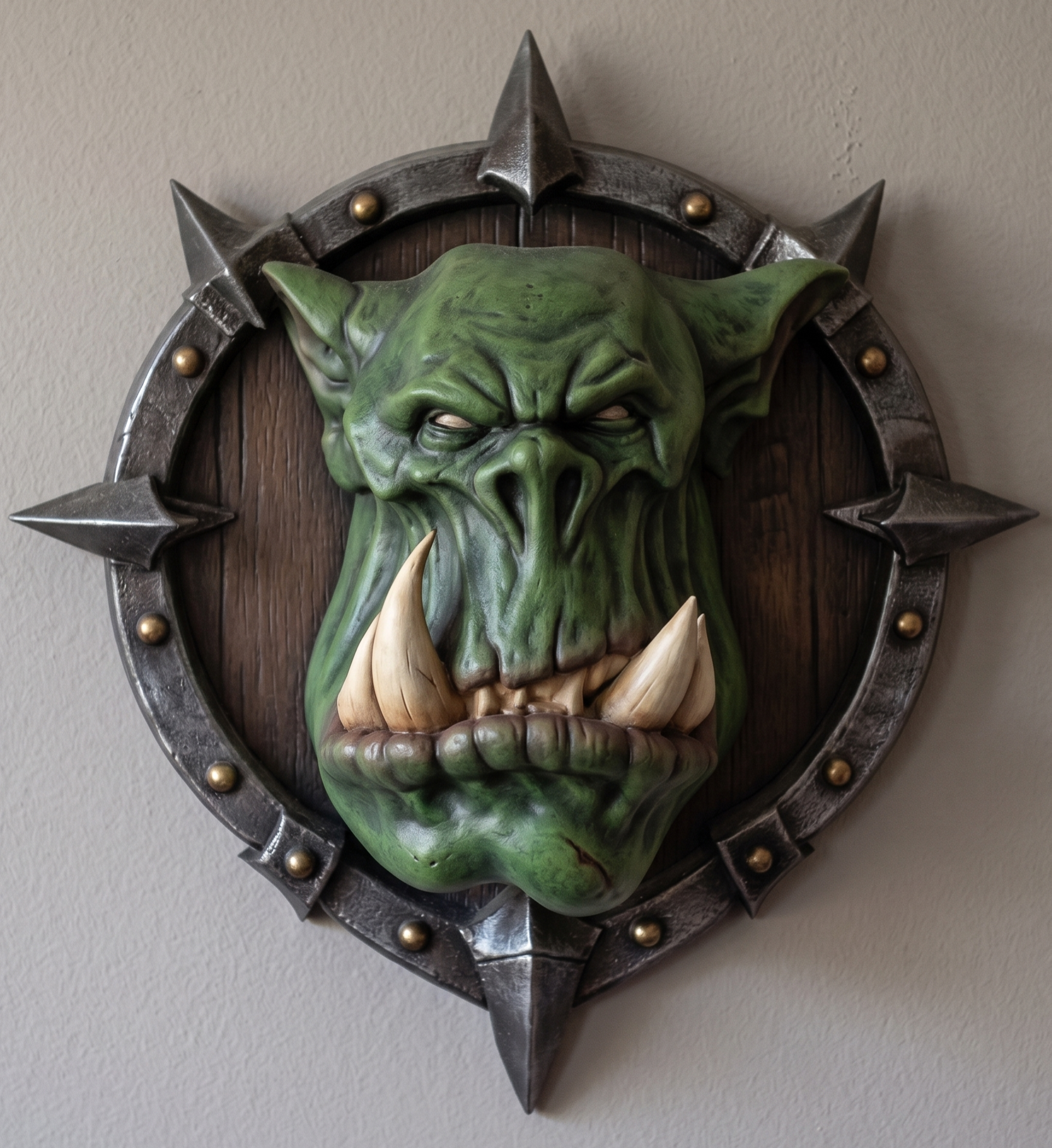 Orc Head WH wall decoration