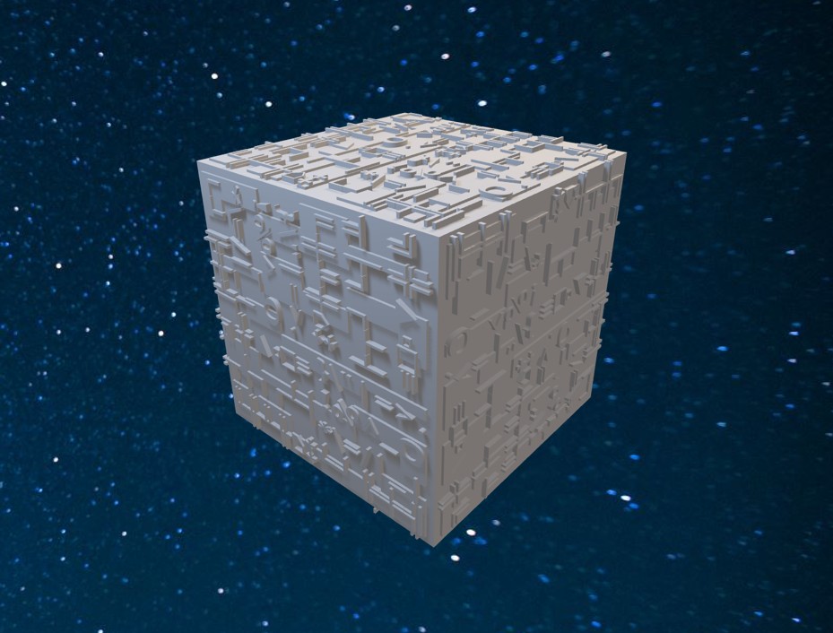 Star Trek Borg Cube Ship